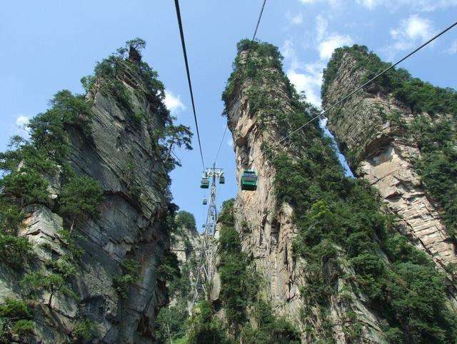 神奇的张家界旅游,张家界黄石寨望夫岩