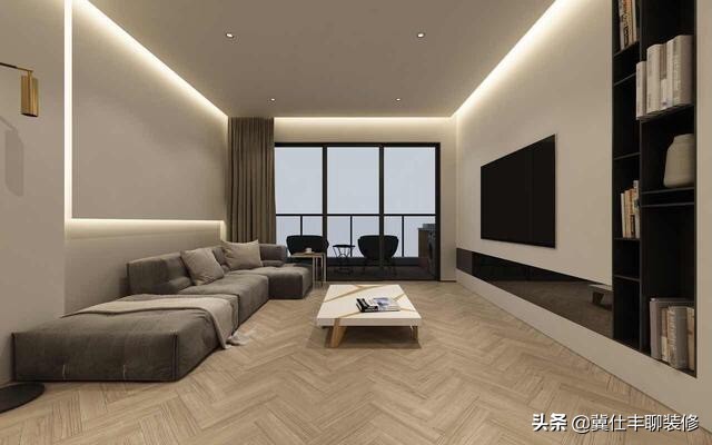 灯带在客厅灯光设计中的使用,led灯带怎么调灯光效果好看