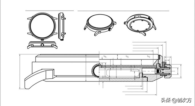 手工蓝宝石手表 (手工多彩的手表)