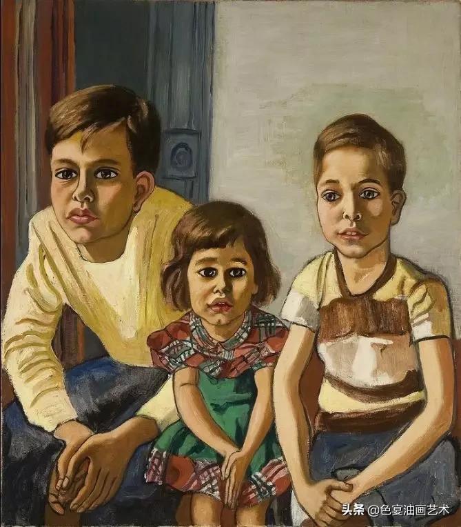 爱丽丝尼尔绘画风格,爱丽丝尼尔的画作