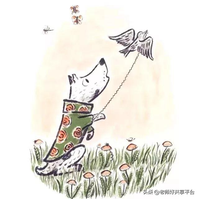 老师好睡前故事|《哈利的花毛衣》