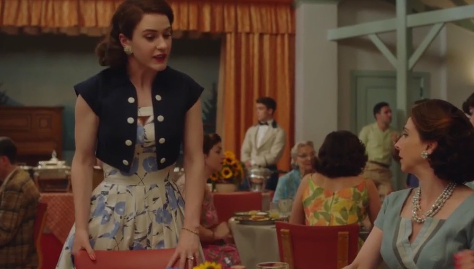 看剧学穿搭视频制作,麦瑟尔夫人穿搭视频