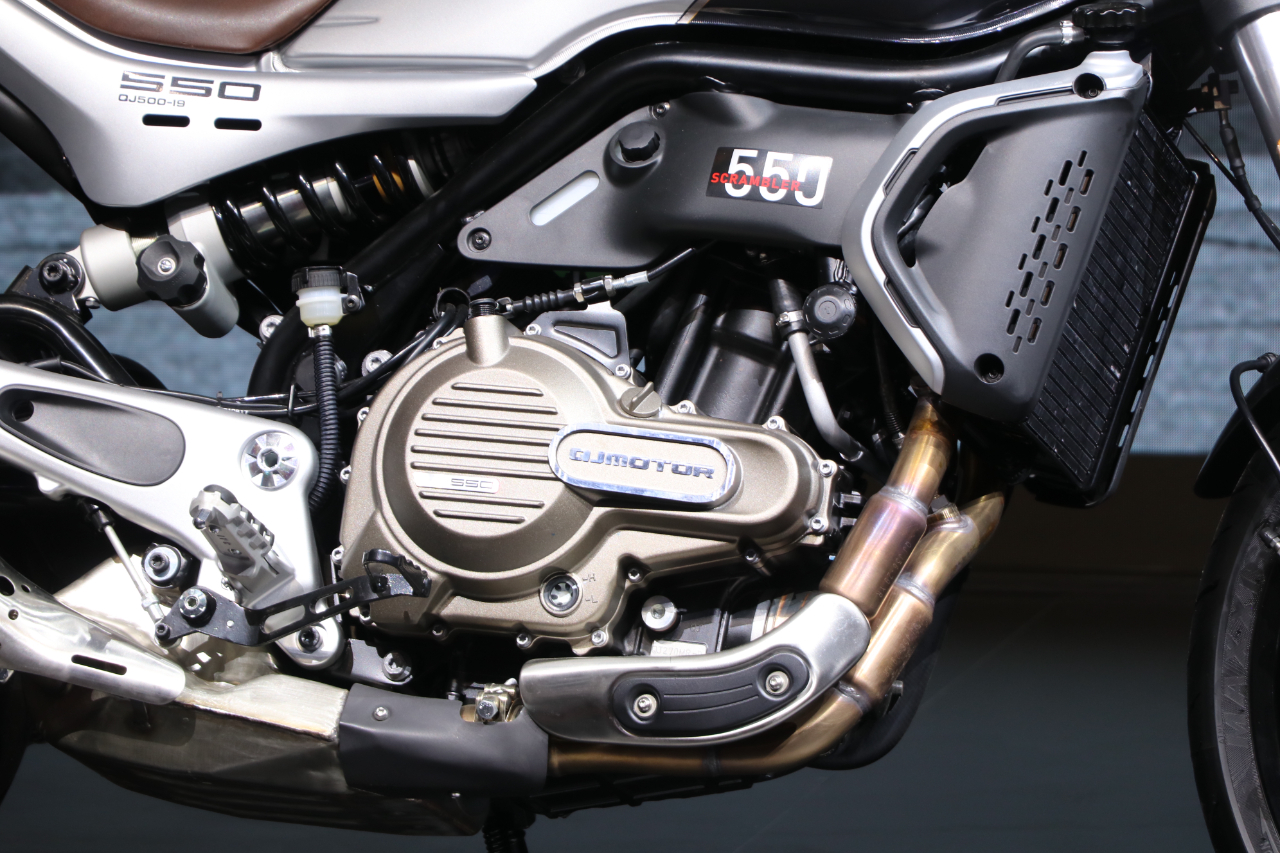 钱江550和幼狮500,钱江幼狮500改装