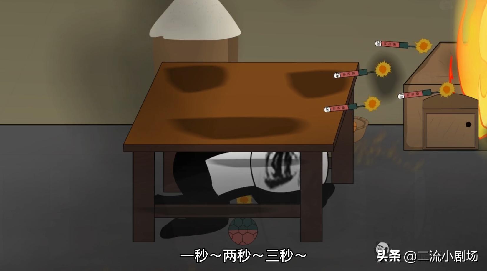 小时候玩鞭炮差点把爹炸上天,玩鞭炮把家炸了