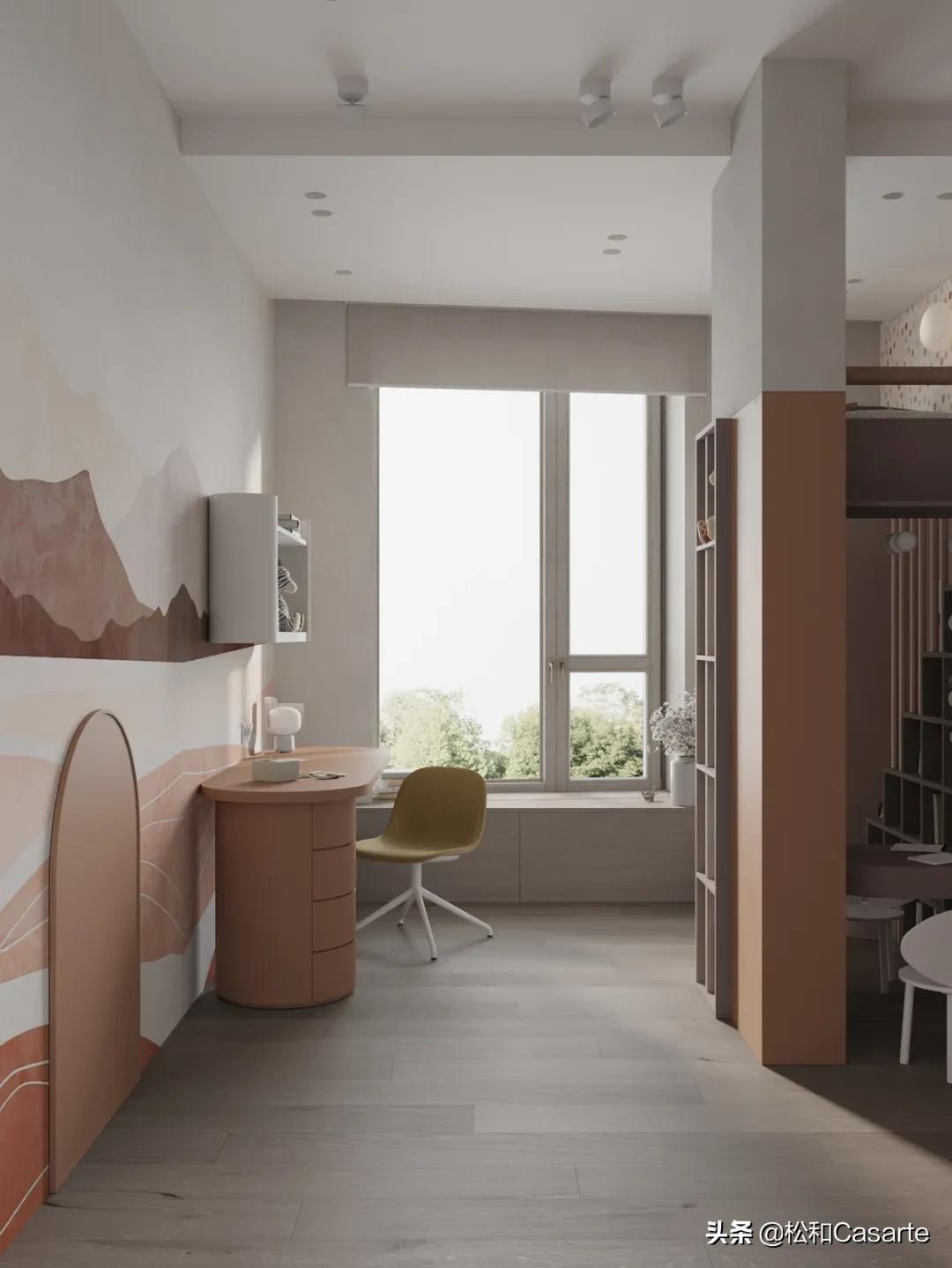 郑州带儿童房的三室一厅,三室儿童房设计图