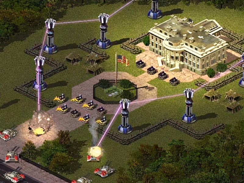 红色警戒盟军阵营和苏军阵营,红色警戒2盟军最强防御