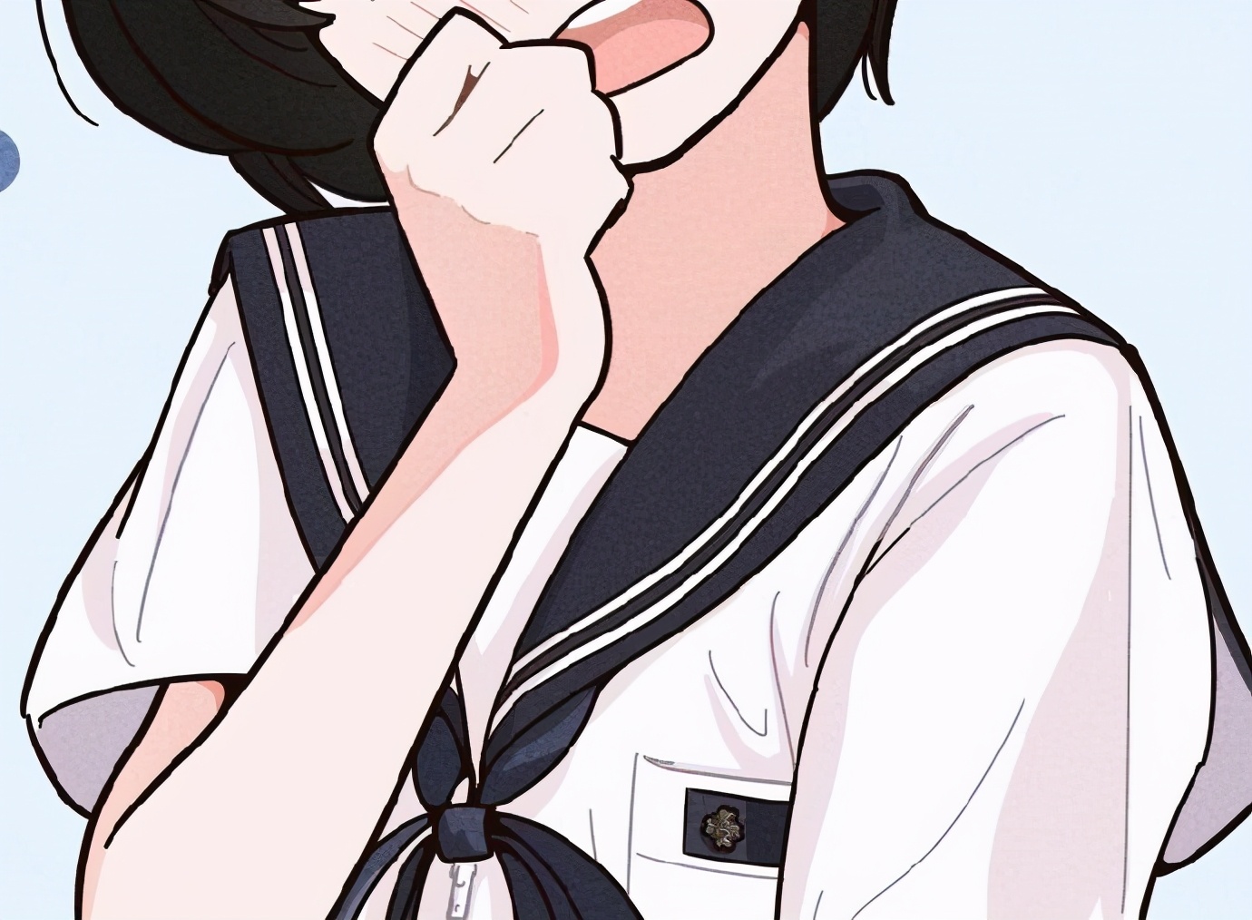 jk画师作品,喜欢jk的朋友