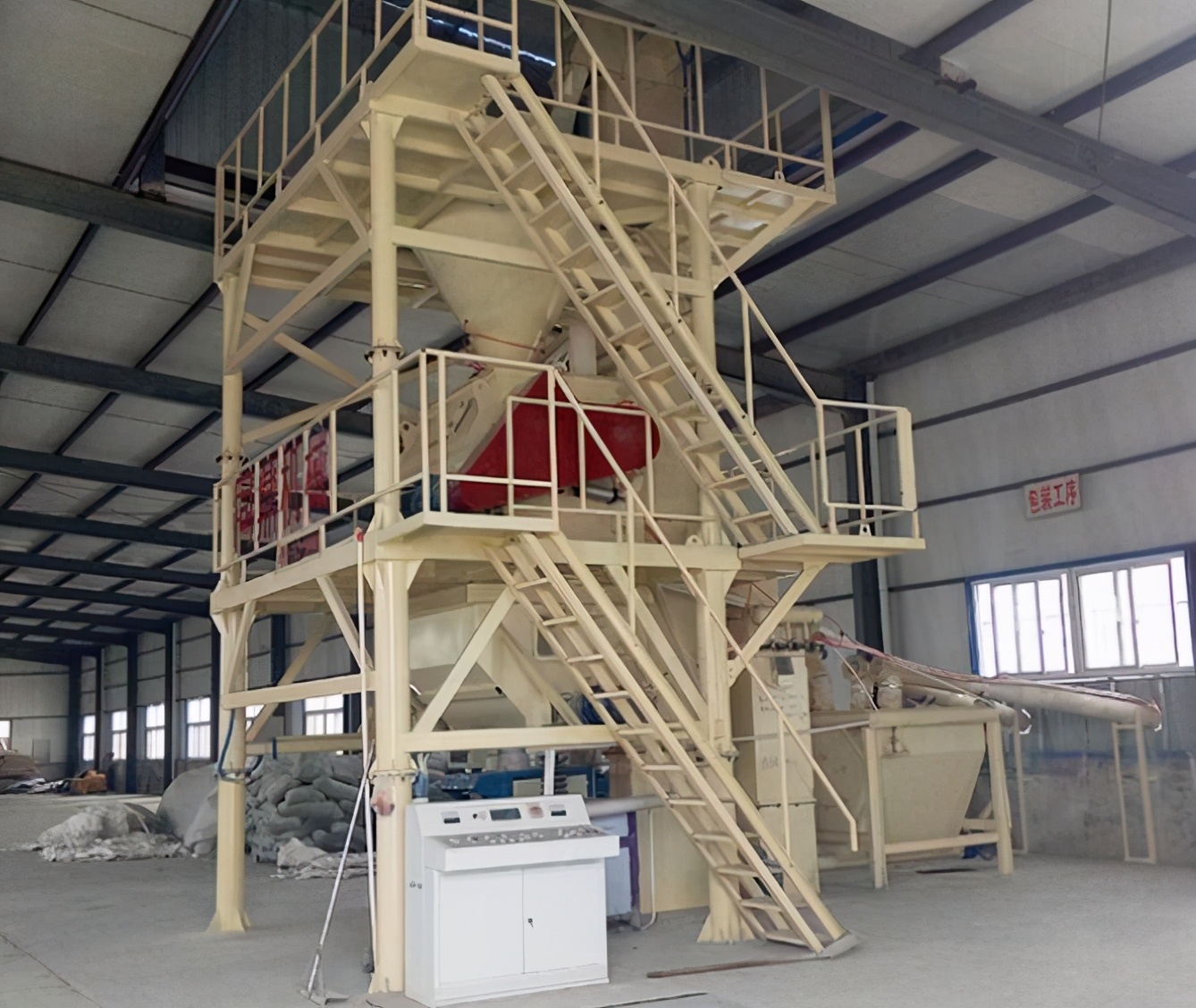 塔楼式干粉砂浆型号,干粉砂浆需要什么设备