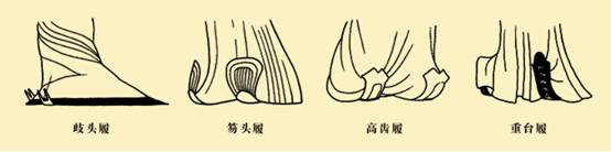 中国古人都穿什么鞋子,古代人穿的鞋子都经历了什么