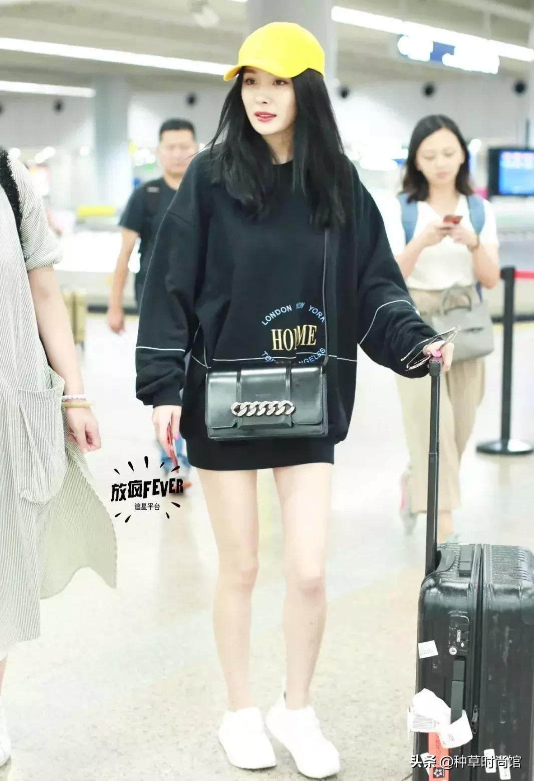 杨幂时尚穿搭太美,杨幂各种撩汉