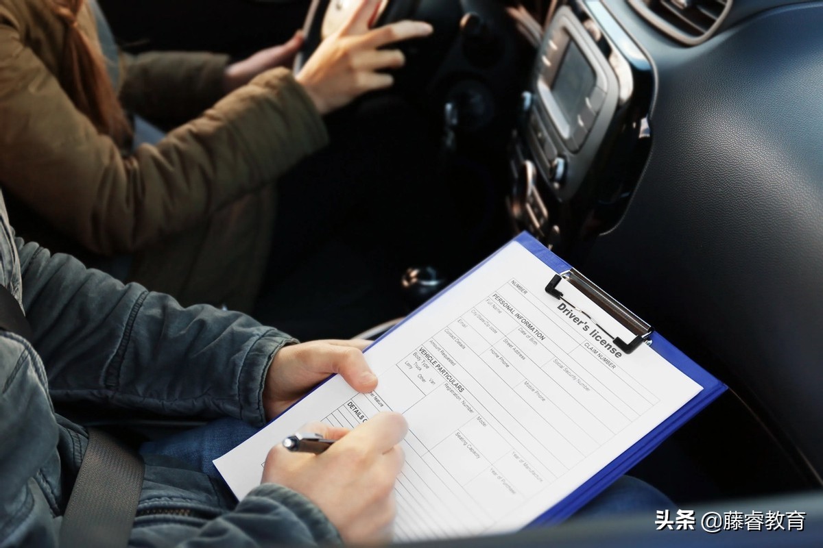 美国留学驾照考试攻略,申请美国驾照真实图片