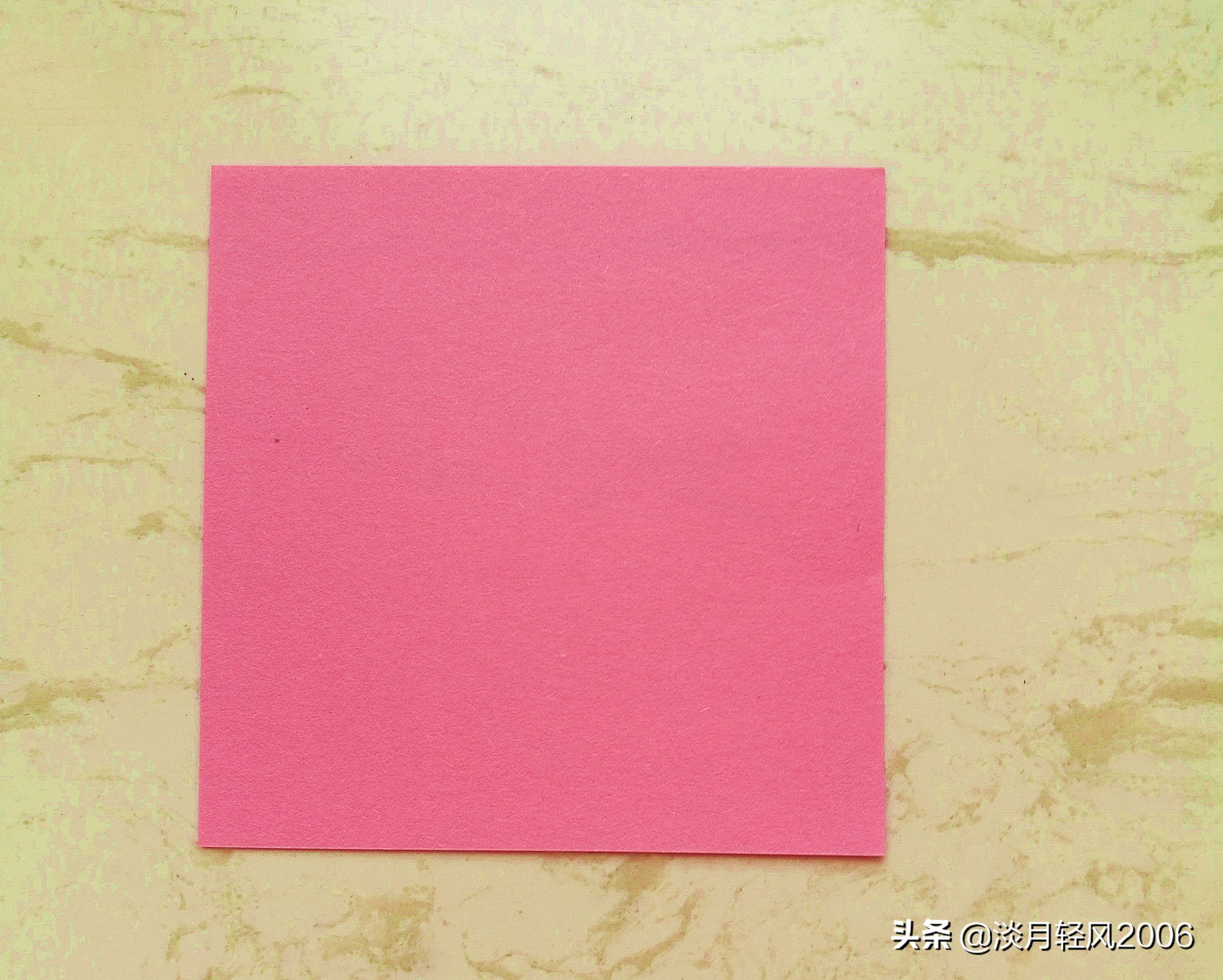 最简单剪纸手工花教程,手工剪纸花教程简单又漂亮