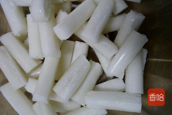 春节炒年糕的家常做法,过年中的年糕简单好做