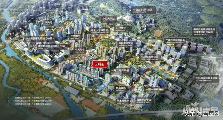 光明科学城板块,云科府属于光明中心区域吗