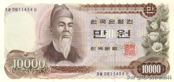 韩国面值最大的纸币是什么,韩国最高面额纸币有一百万吗