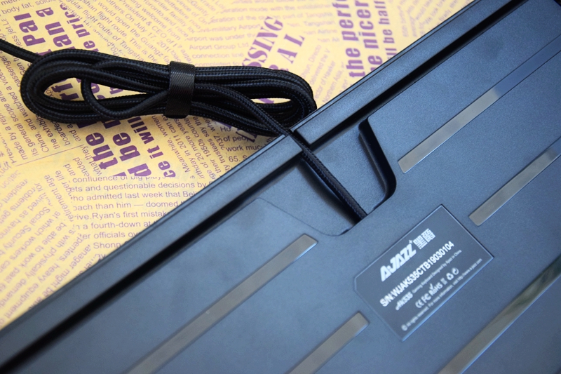 AJAZZ黑爵AK535机械键盘,原厂樱桃轴,299元体验还不错