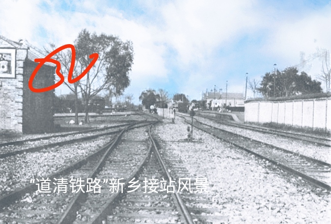 新乡火车站位于京广线,环绕全国三条铁路风景