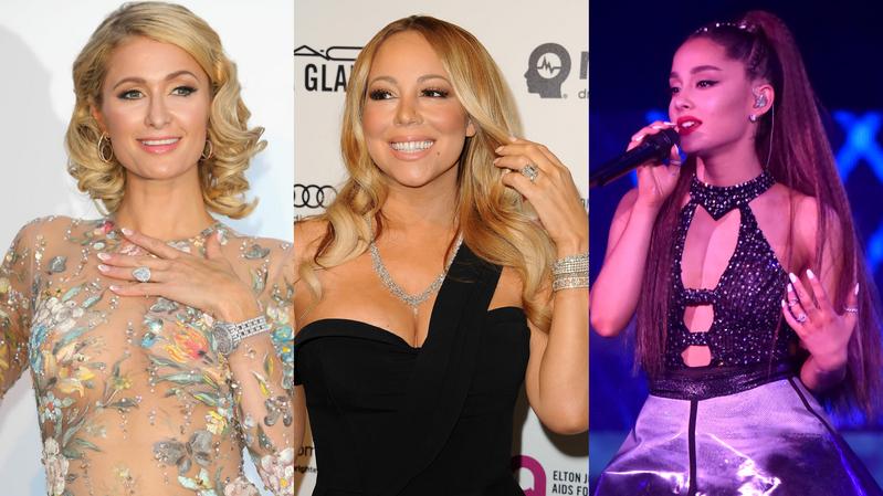 美国明星婚戒,ladygaga碧昂丝现场