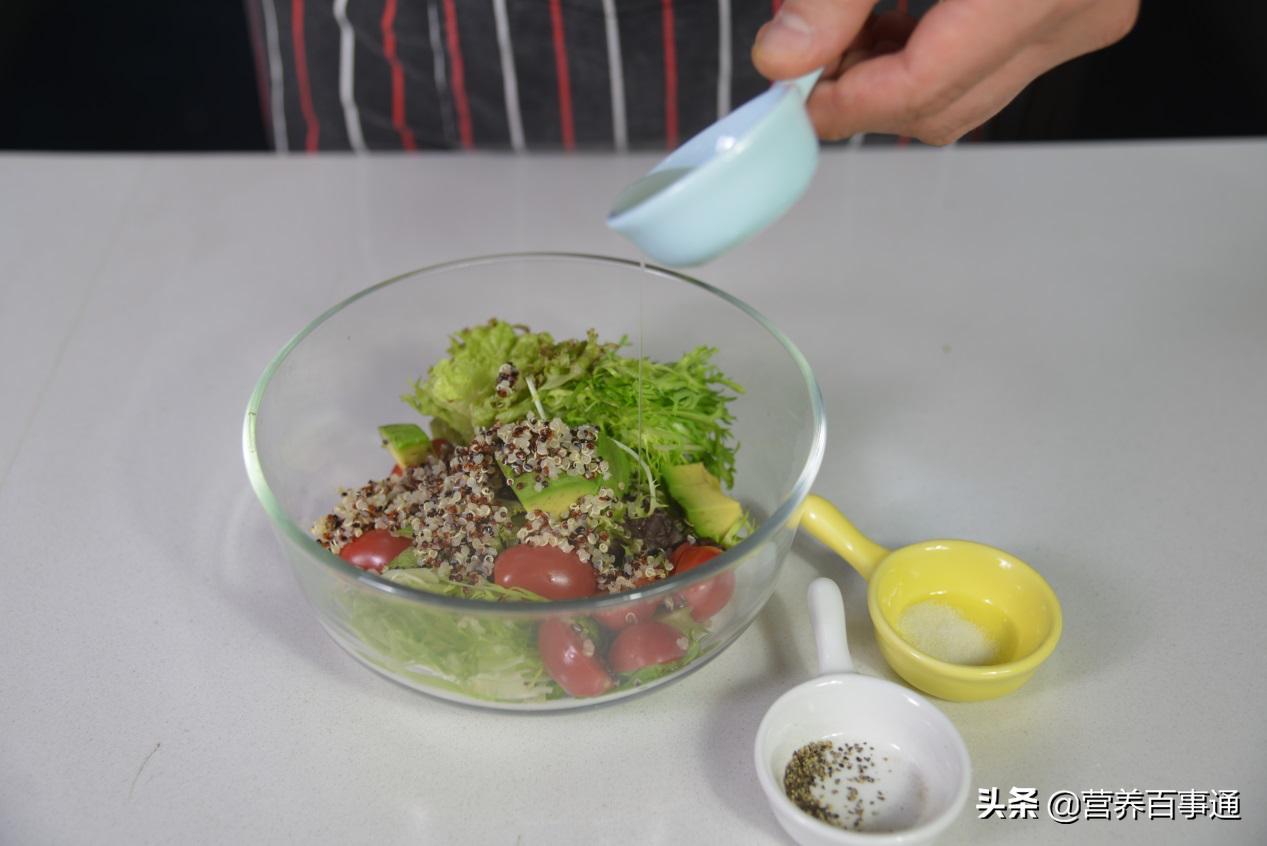 藜麦怎么做减肥效果好,轻盈藜麦蔬菜沙拉