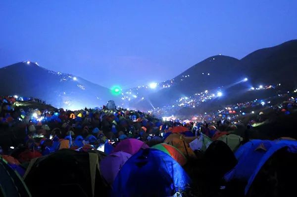 羊狮慕云端音乐节,羊狮慕风景区音乐节