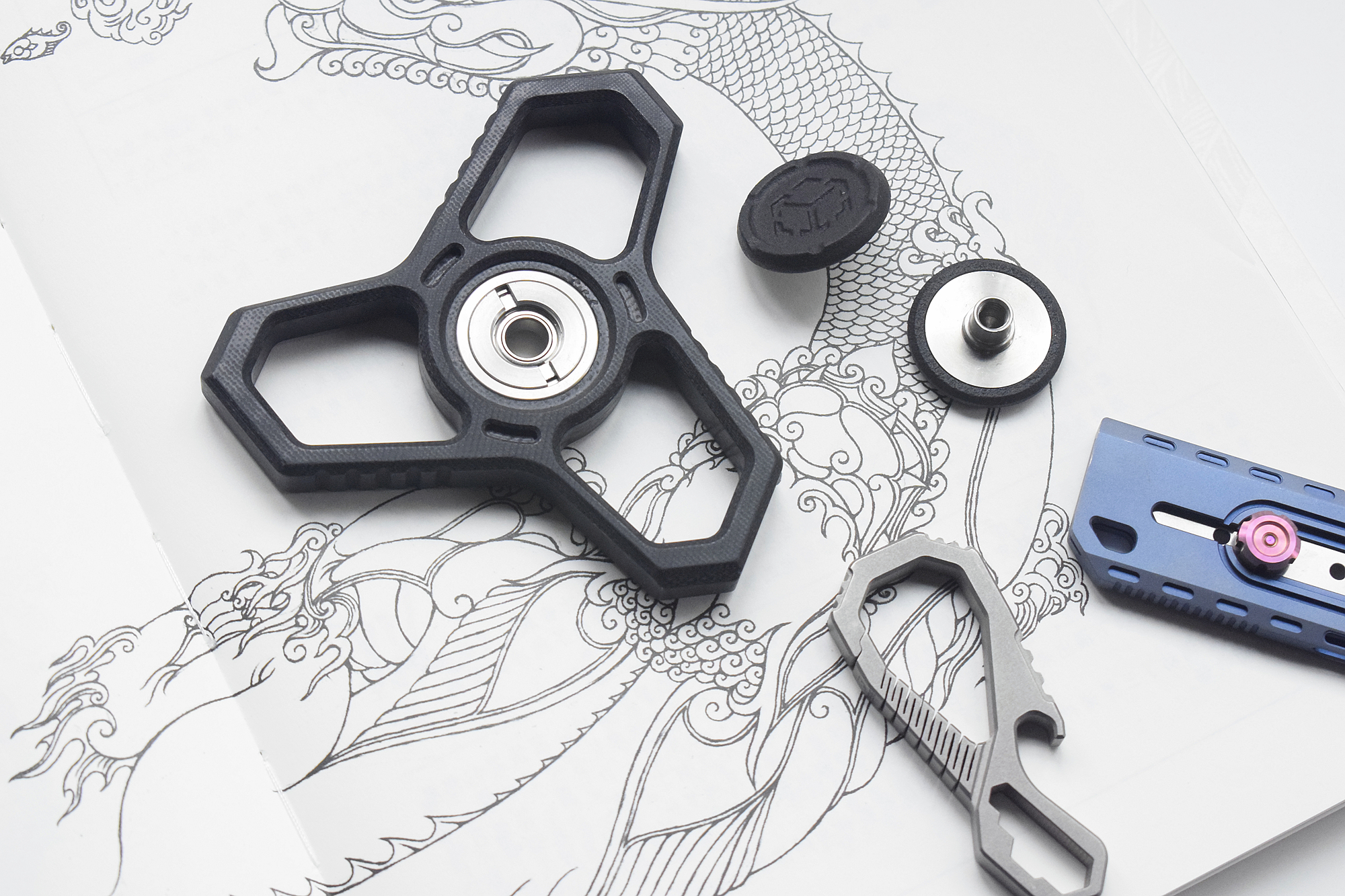 硬汉陀螺,高端款硬汉玩具指虎