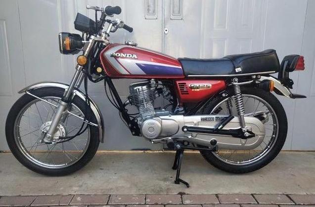 本田cg125经典款,本田跨骑cg125摩托车全系列