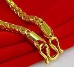 黄金项链钢印9999万足金是真的吗,黄金首饰上没有logo是不是假货