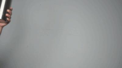 单手开盖无螺纹水杯,按压式自动开盖水杯