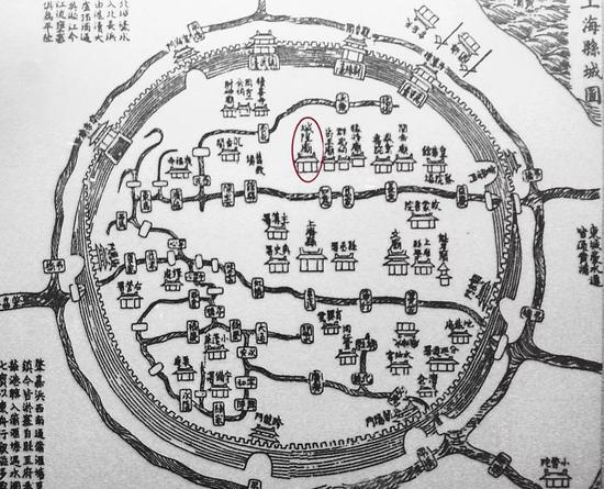 上海古豫园遗址,豫园商城的建筑年代