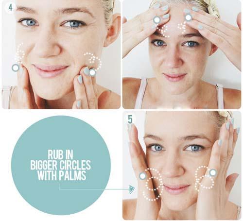 清洗脸部脏东西全过程,去角质脸部清洁正确方法