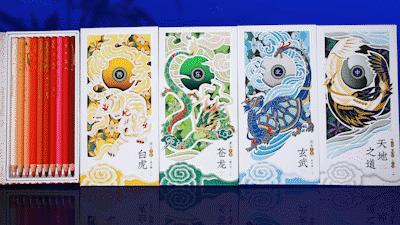 油性彩铅100色以上推荐,国风油性彩铅推荐