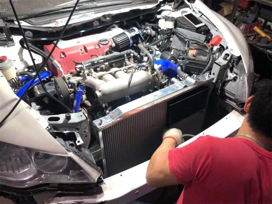 本田红头机k20改装案例,k20红头机能装到思域上吗