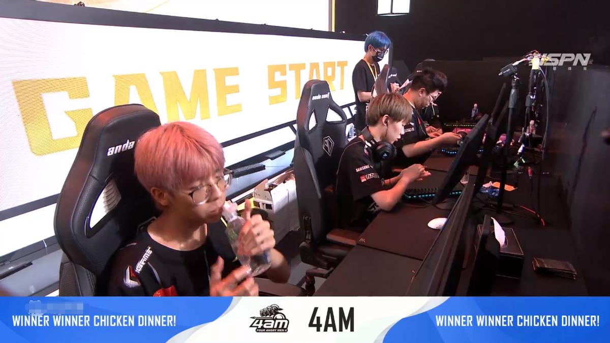 4AM双子星易位？韦神混烟一串二成功吃鸡，属于4AM的剧本回来了