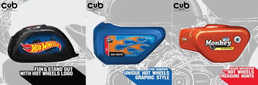 本田monkey125风火轮,泰国本田cg125限量版