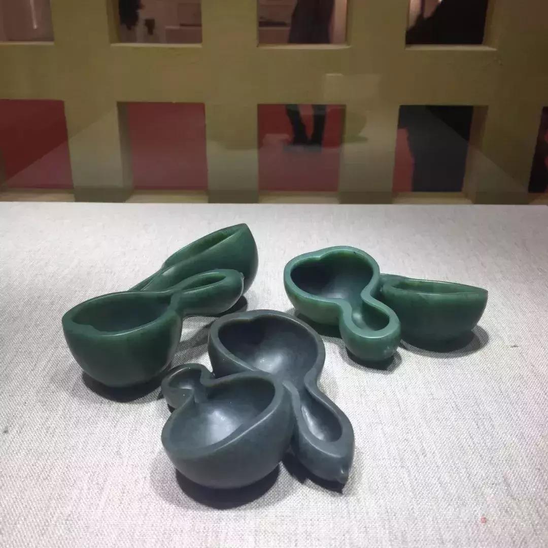 十三届子冈杯玉雕,子冈杯玉雕作品展现场