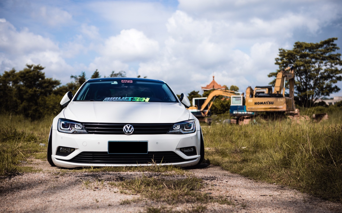 大众凌渡不仅可以很辣，改装后还可以变得又白又胖