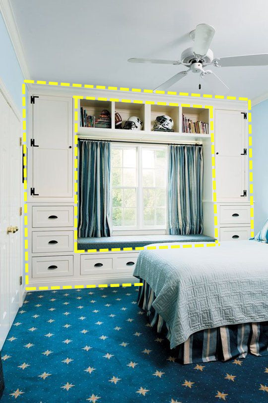 窗户多怎么装修,窗户布置简单大方