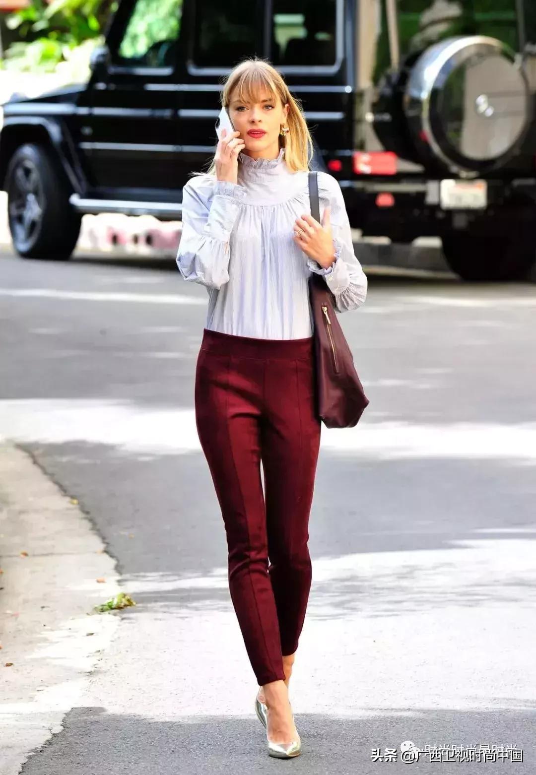 荷叶边显瘦又洋气,荷叶边的搭配技巧