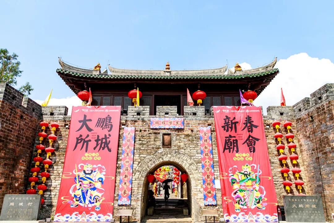 深圳古城风景图片,深圳大鹏古城晚上好玩吗