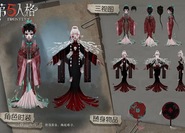 第五人格同人时装设计大赛皮肤,第五人格最新角色皮肤