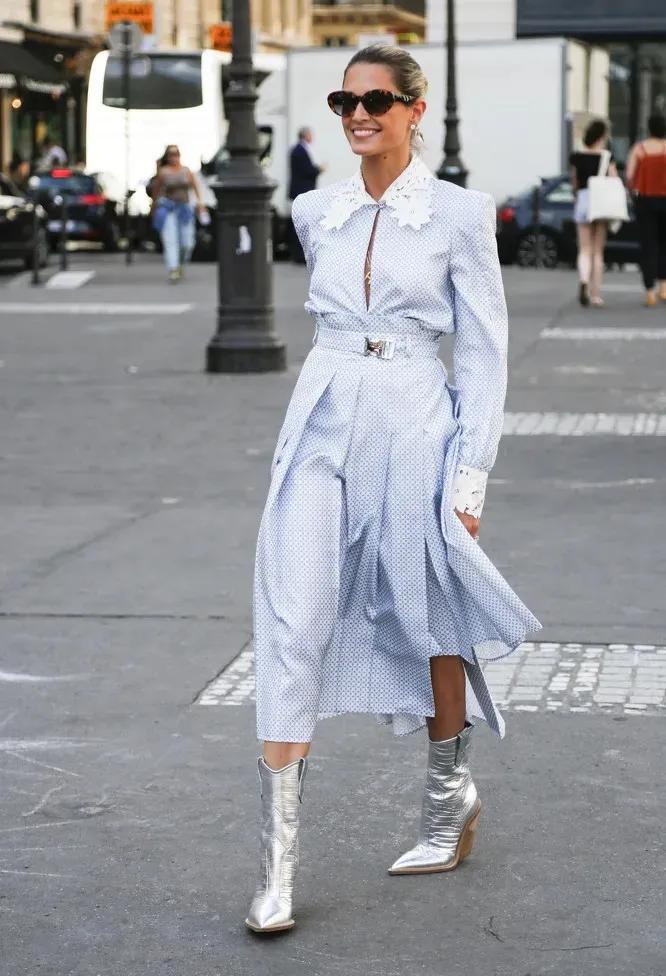 古力娜扎深v蓝色礼服和鞠婧祎,娜扎和鞠婧祎