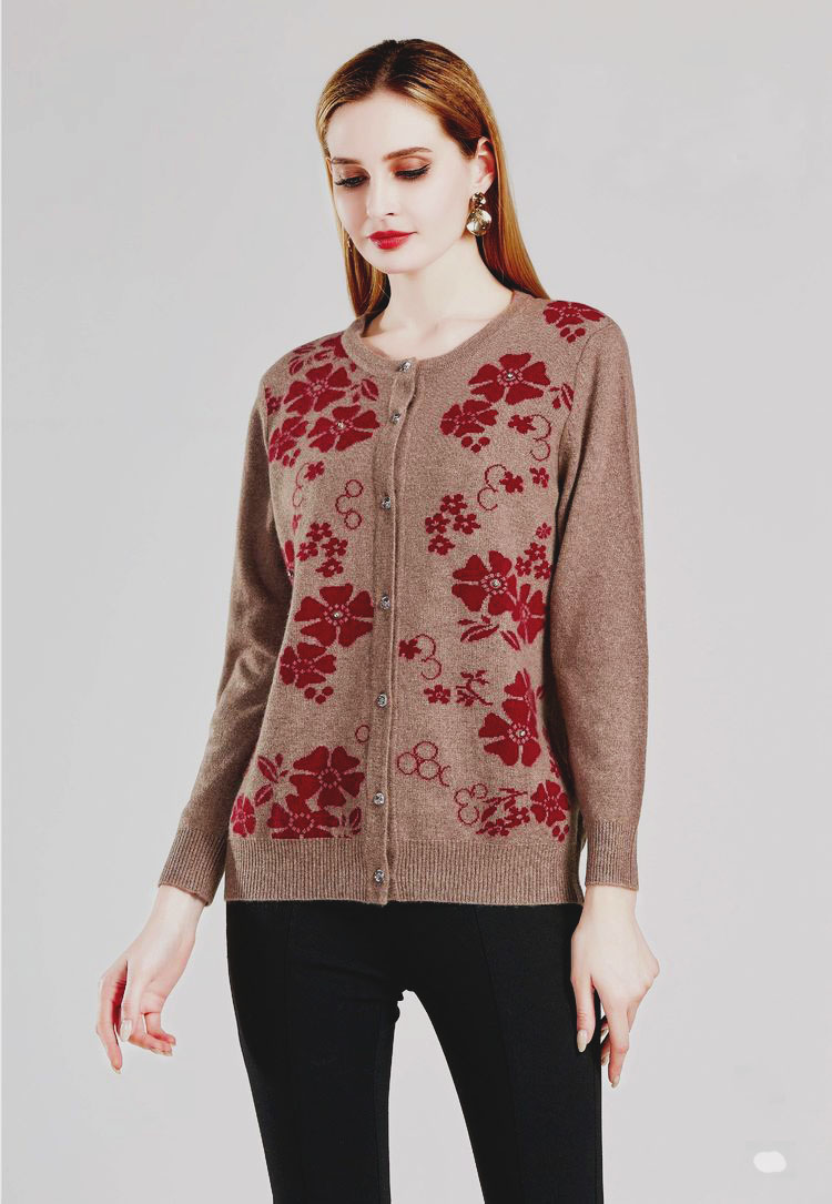 适合过年穿的羊绒衫,放假回家给妈妈买点什么