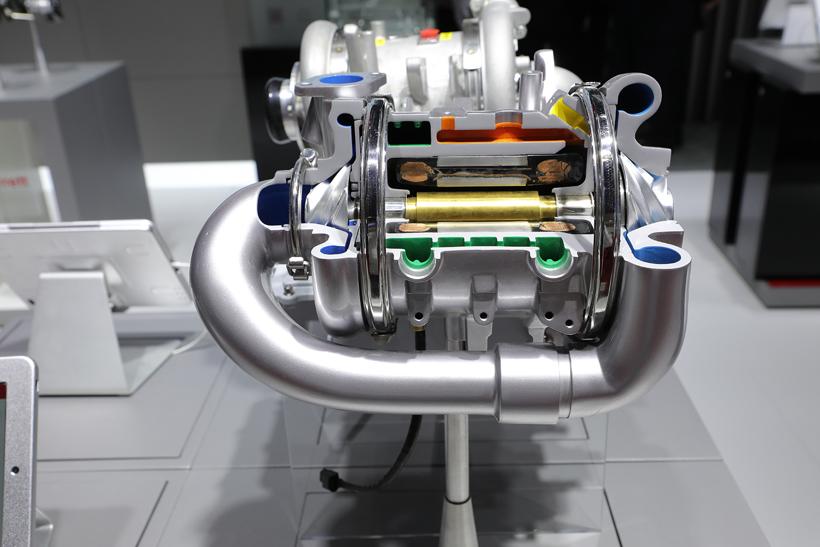 涡轮增压和电控涡轮增压,涡轮增压的空压机