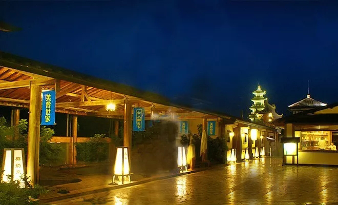 珠海日式温泉度假村,珠海御温泉度假村放松一下心情