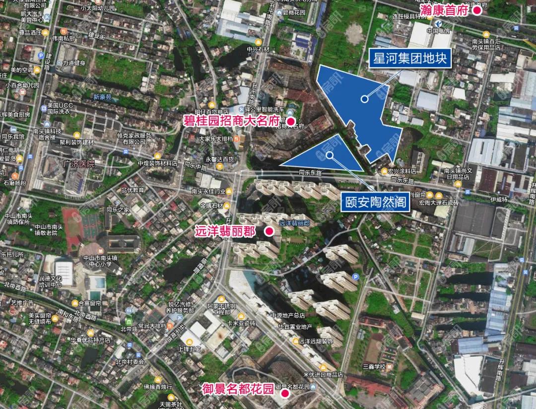 两年连拍8块地！中山这个片区受外来房企青睐！新盘位置不得了