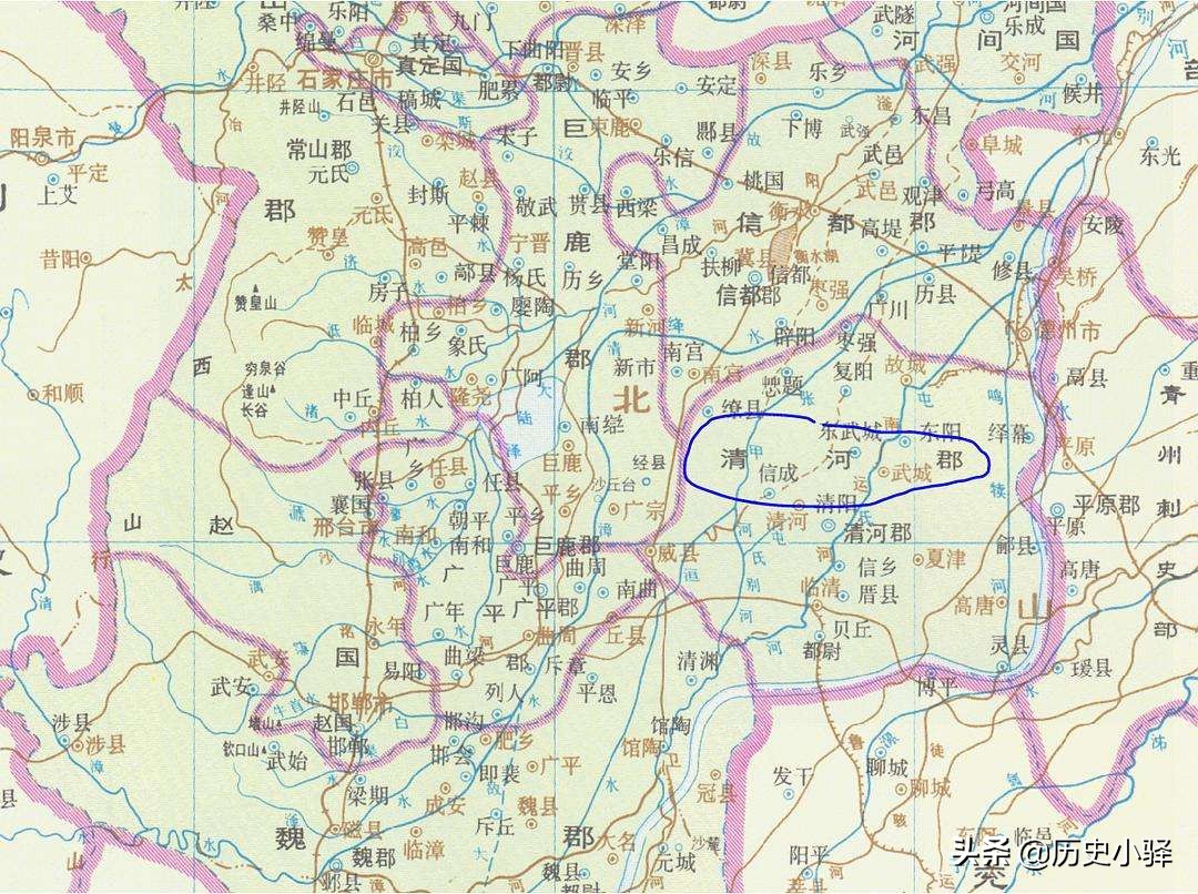 清河十三大名门望族图解,清河郡古代名门望族