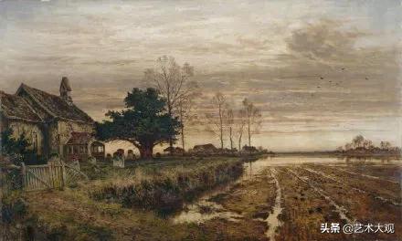 美国史蒂夫索杰风景油画欣赏,美国油画家威廉理查兹风景画欣赏