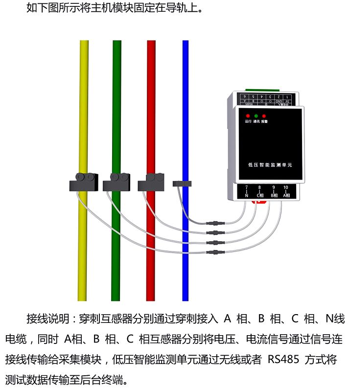 开合式互感器毫安级剩余电流零序互感器能耗监测低压故障测控终端