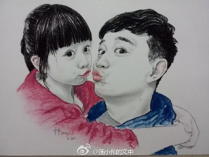 比起打印画,美院毕业的他,笔下这种彩铅水彩画才好看哭了~