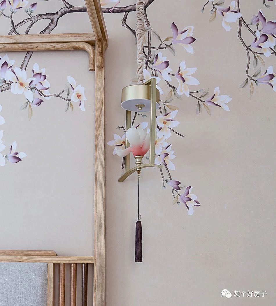 禅意新中式极简茶室风格,原木色书房客厅茶室一体化效果图